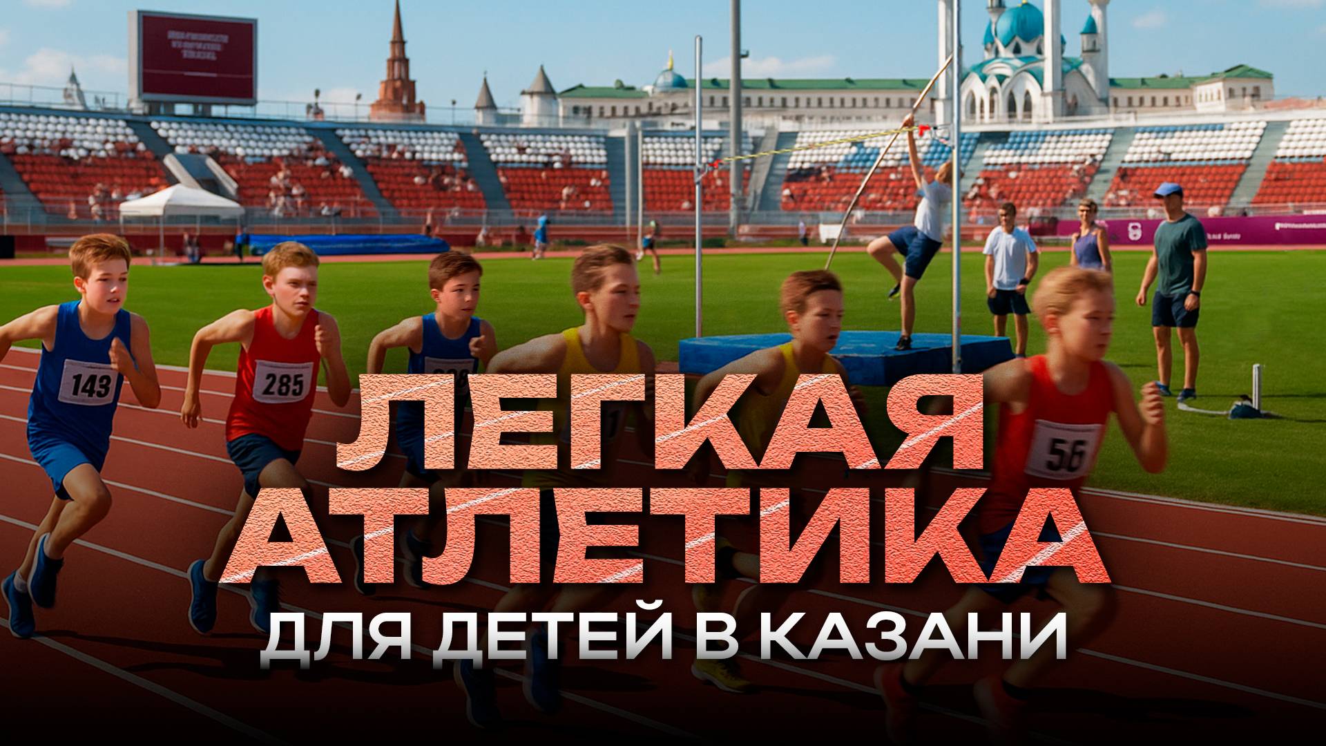 Где в Казани растят чемпионов по легкой атлетике 🏃