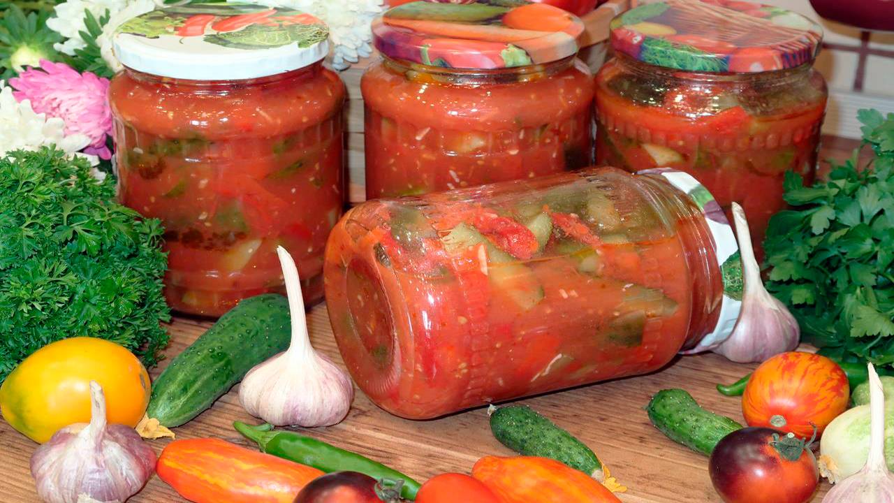 Очень вкусное лечо из огурцов на зиму