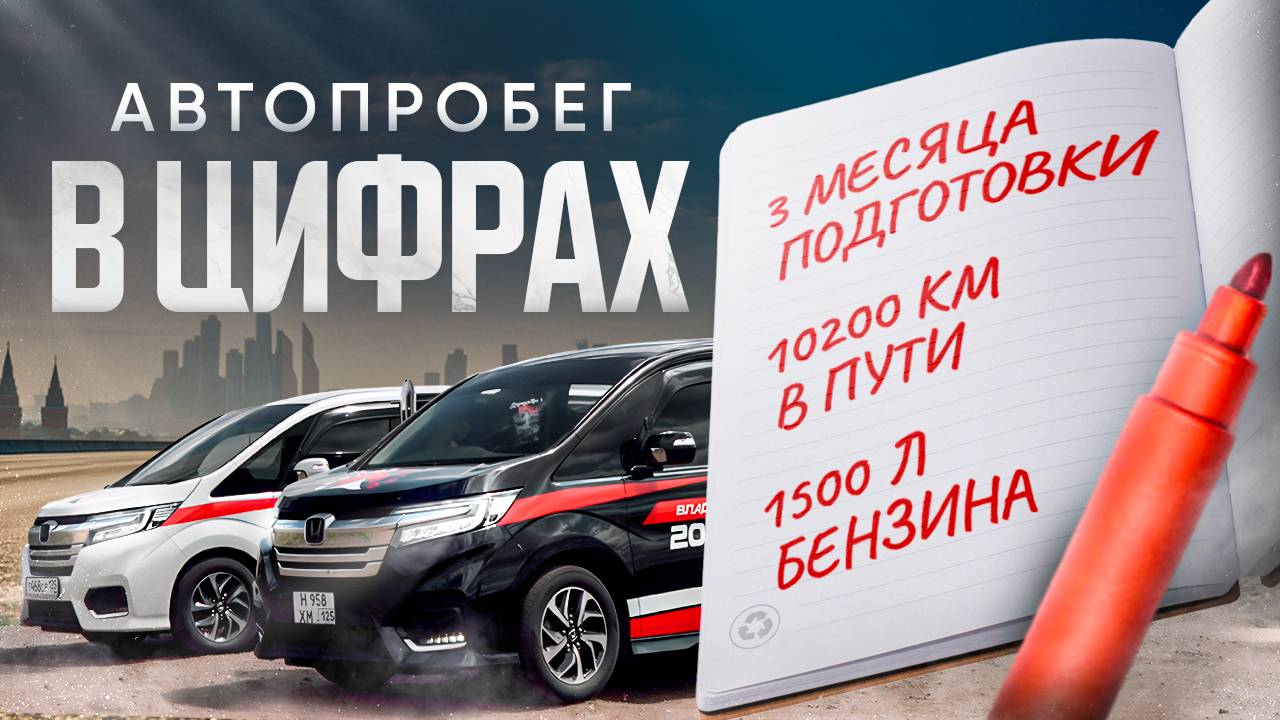 Сколько от Владивостока до Москвы в цифрах: километры, улыбки и спасенные жизни! АВТОПРОБЕГ🔥