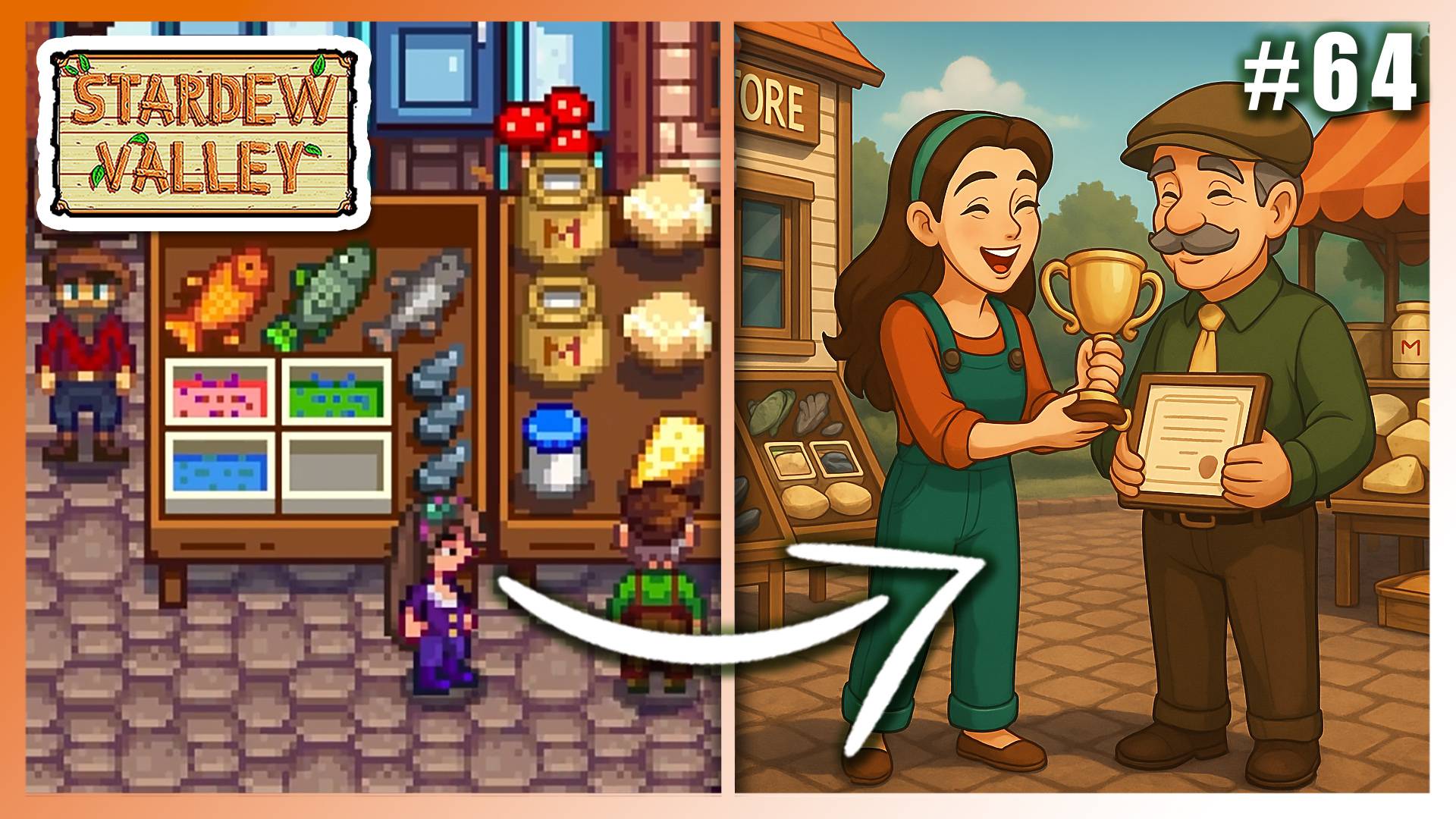 Stardew Valley 1.6 прохождение ► Победитель ярмарки ► 64