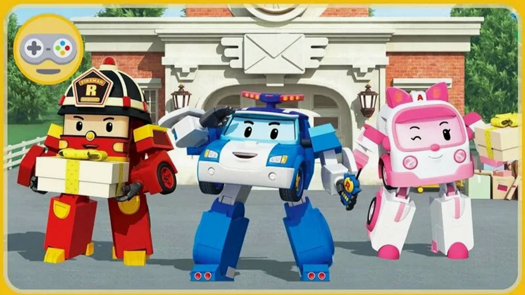 Робокар Поли: Почтальон | Служба доставки | Игра как Мультик про Машинки Трансформеры