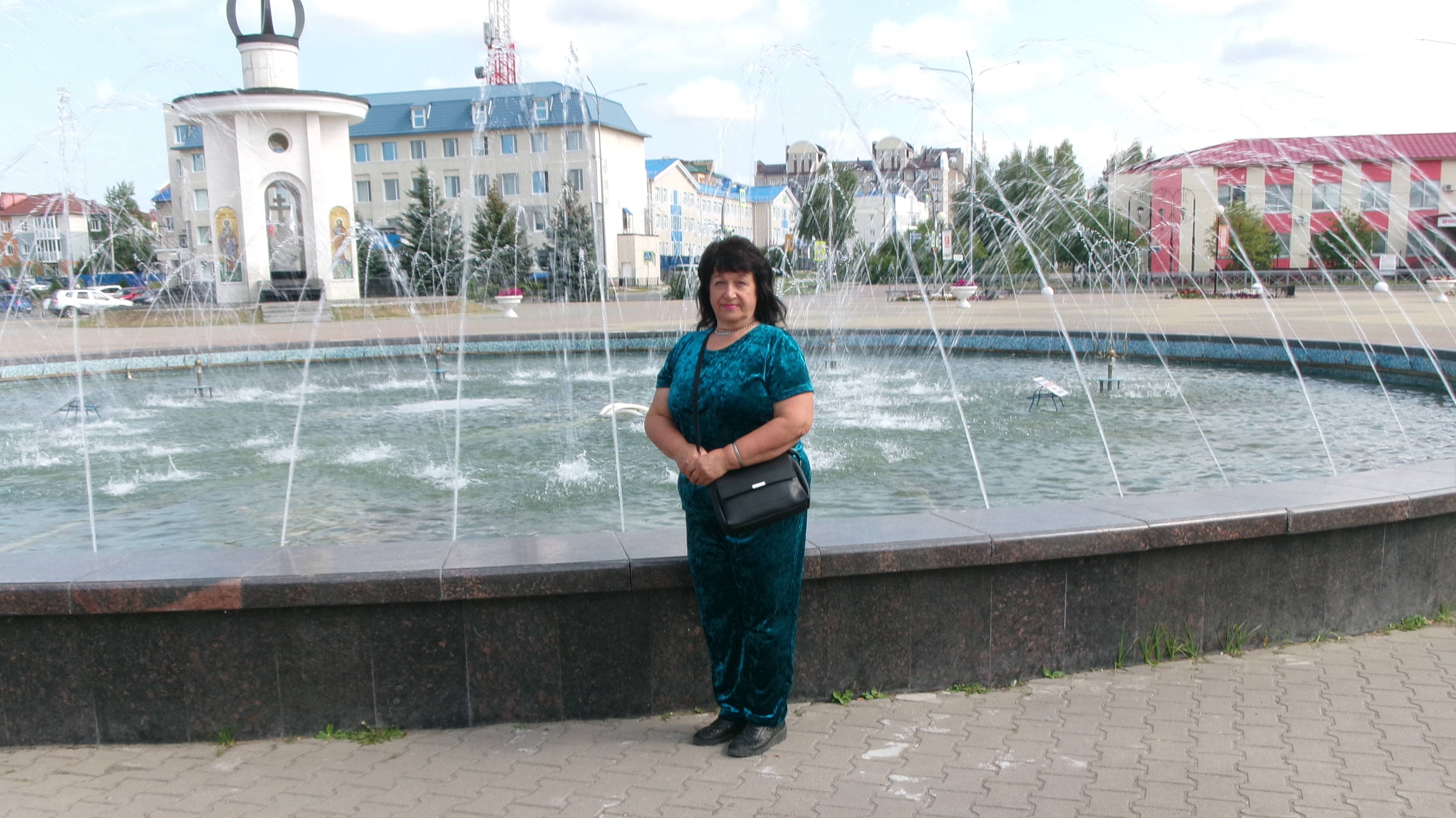 Наш Югорский фонтан. Фонтанная площадь.