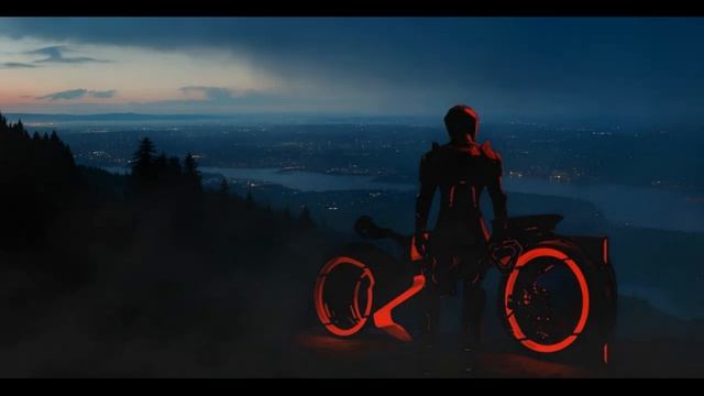 Новый мир - Расслабляющая неоновая музыка по мотивам фильма Трон, фоновая музыка для сна