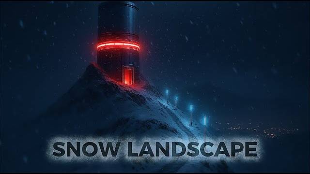 Snow Landscape - Deep Relaxing Ambient Music
