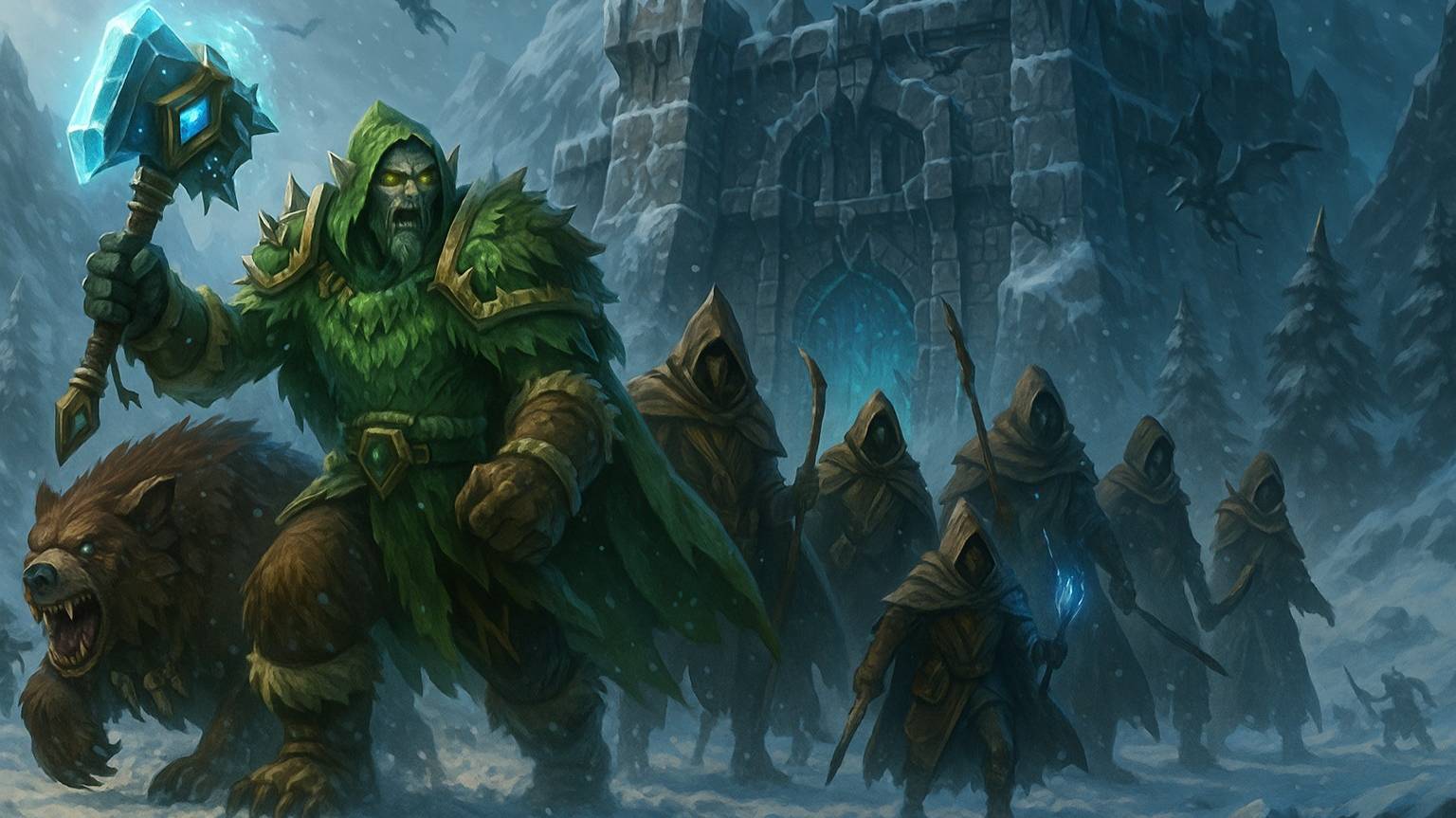 📕 Книга 5 — Замёрзшие откровения 🏔 Локация: Крепость Драк’Тарон (Drak’Tharon Keep)