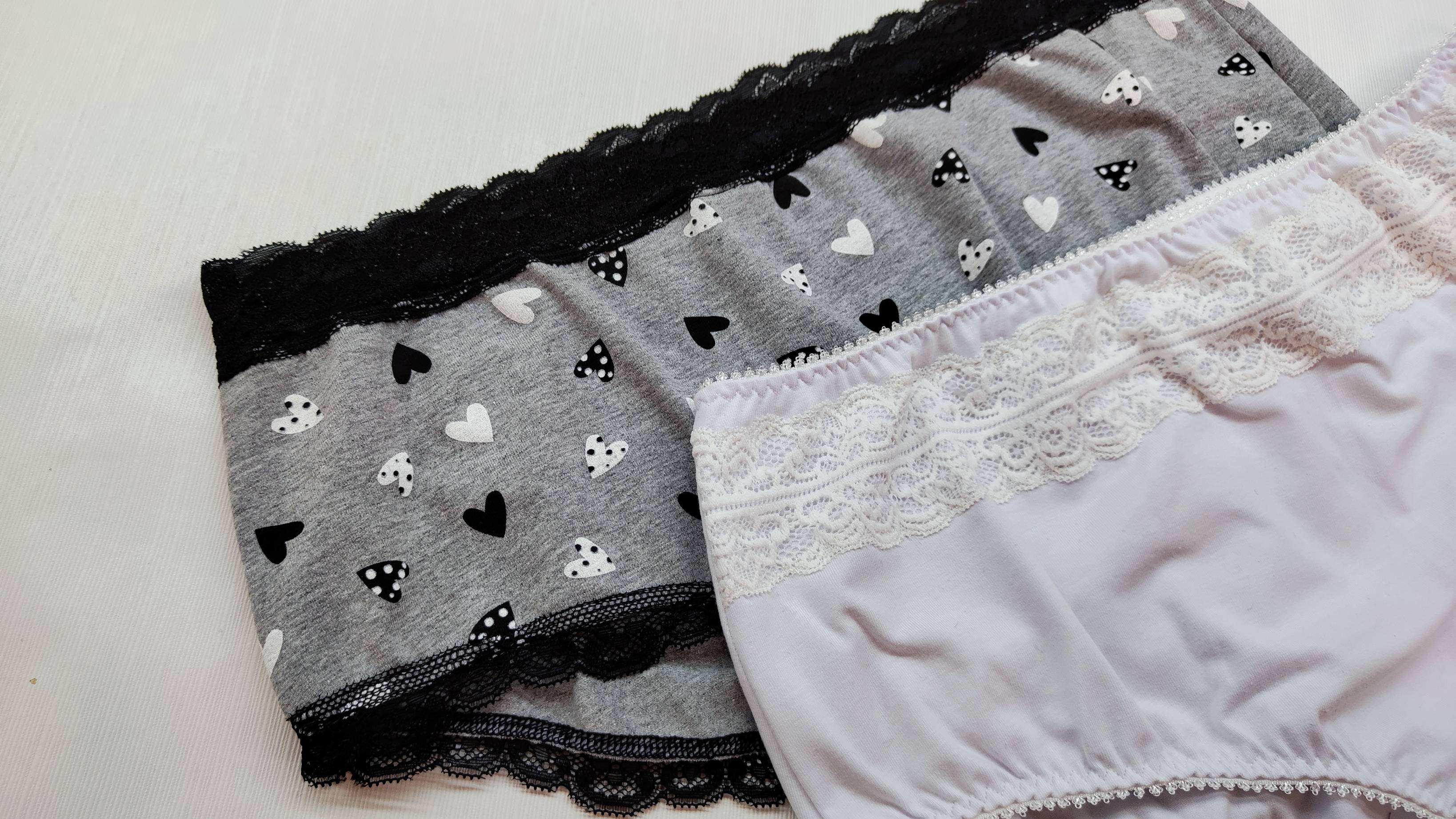 Любимые трусики с высокой посадкой/ Шью себе сама и всех научу. Выкройка и пошив. Большой размер