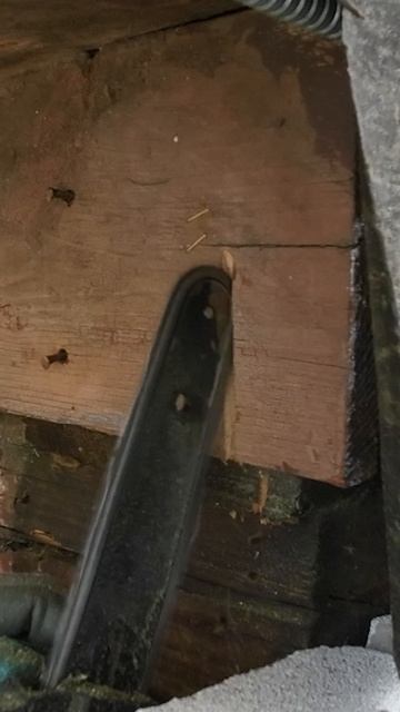 Мини цепная пила. Старая и новая цепь. Выгодно и удобно!