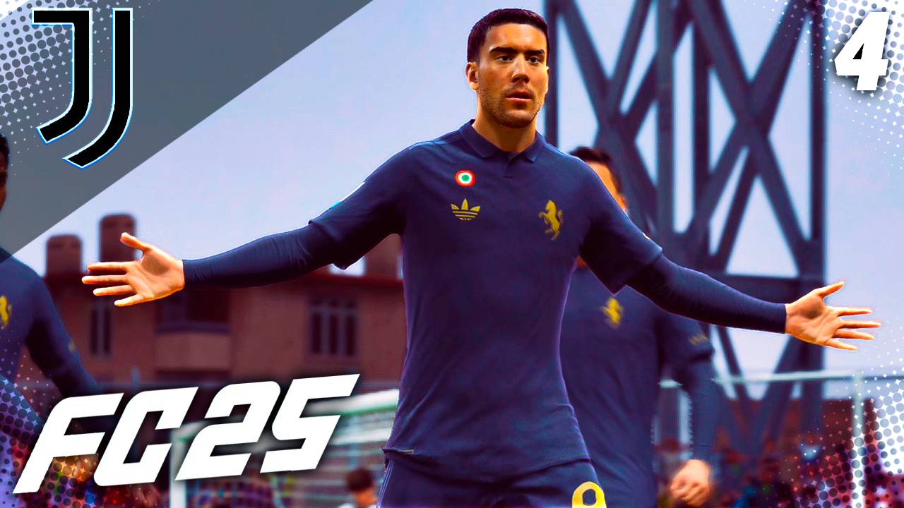 FC 25 КАРЬЕРА ЗА ЮВЕНТУС #4 - СЮРПРИЗ В ЛИГЕ ЧЕМПИОНОВ!