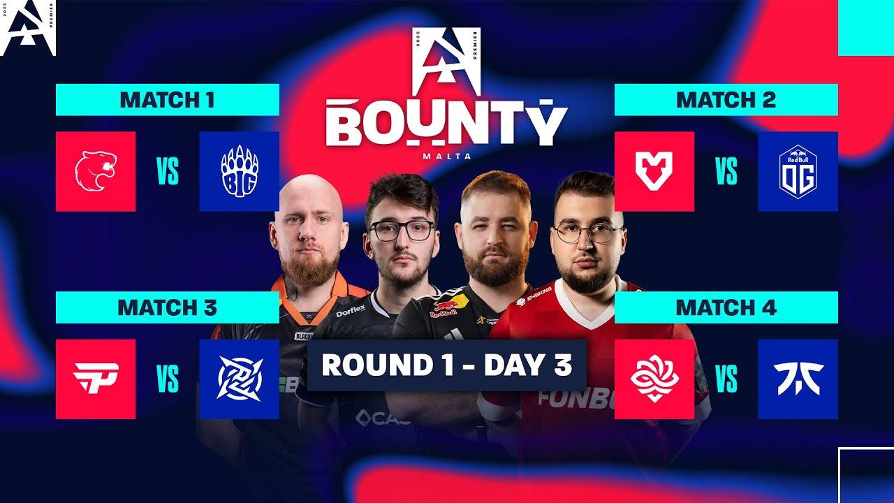 07.08.2025 | CS2 | Группойвой этап | День 3 | BLAST Bounty Fall 2025