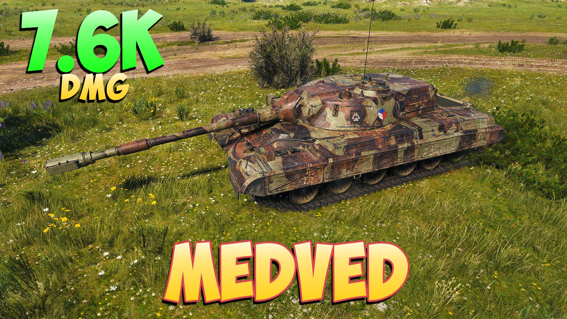 Medved • Злой медведь! - 5 Фрагов 7.6K Урона • Мир Танков