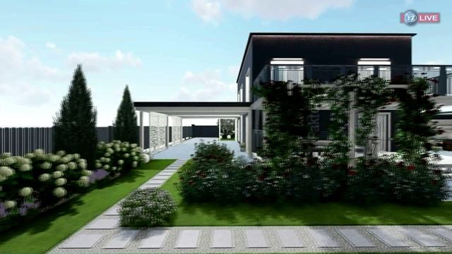 ЛАНДШАФТНЫЙ ДИЗАЙН "ДАЧА ЛАЙТ ЮГ". ВИЗУАЛИЗАЦИЯ