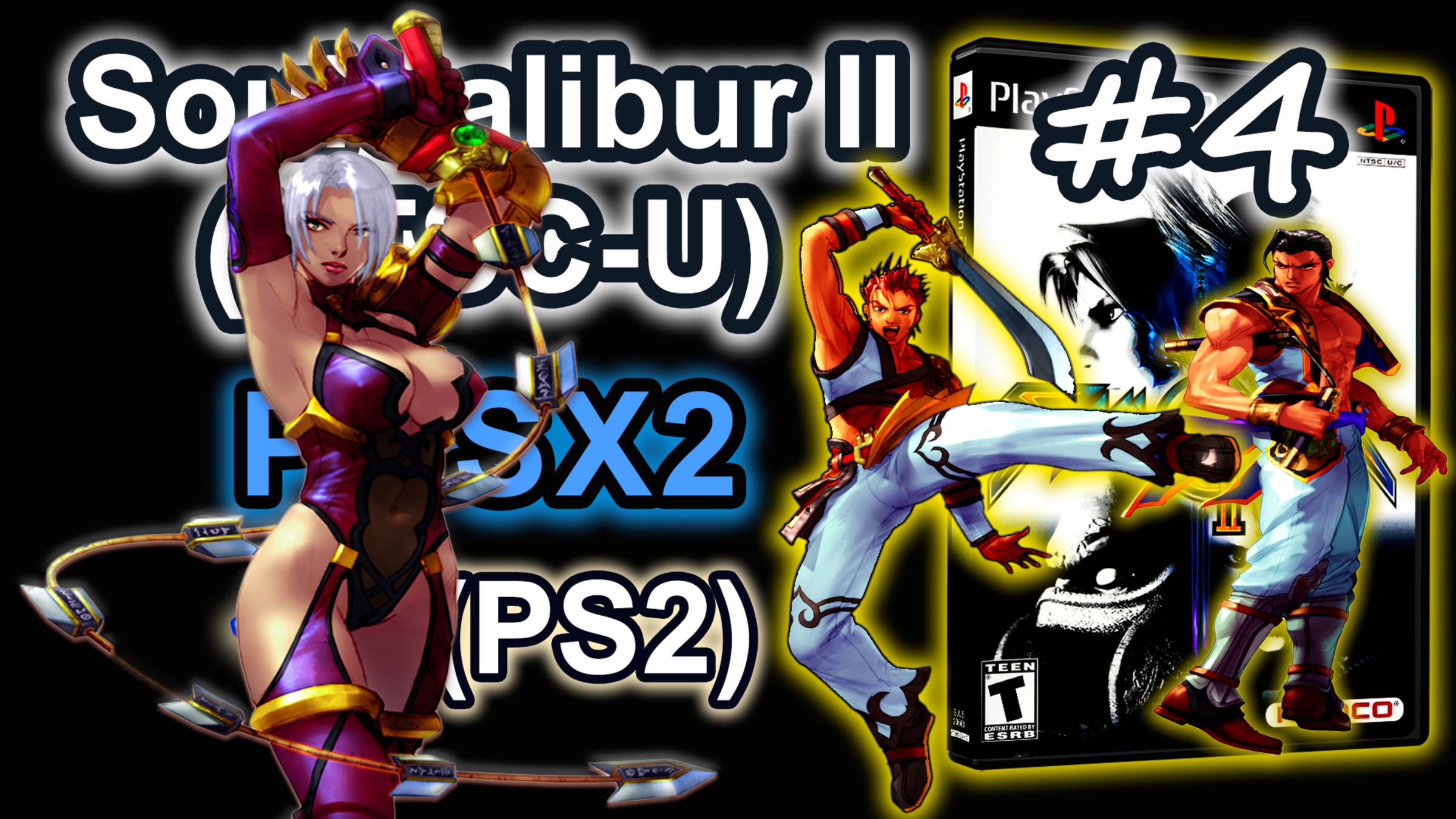 SoulCalibur II (PCSX2, SLUS-20643, Comentado, Arcade, 2025) #4 Yun-seong, Ivy y Maxi Gameplay