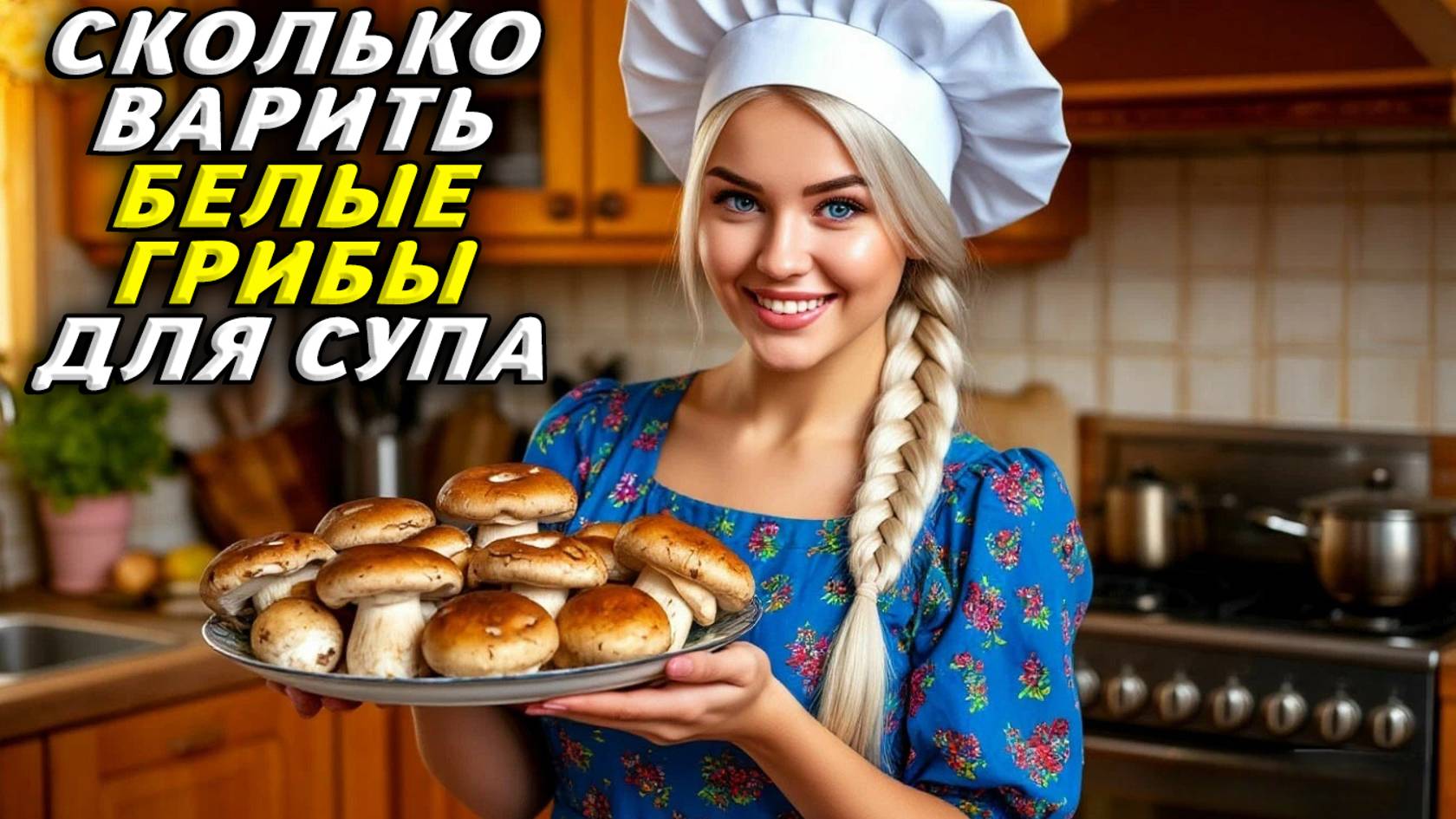 Сколько варить белые грибы для супа