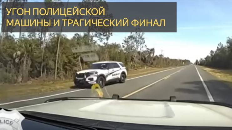 Угон полицейской машины с трагическим финалом