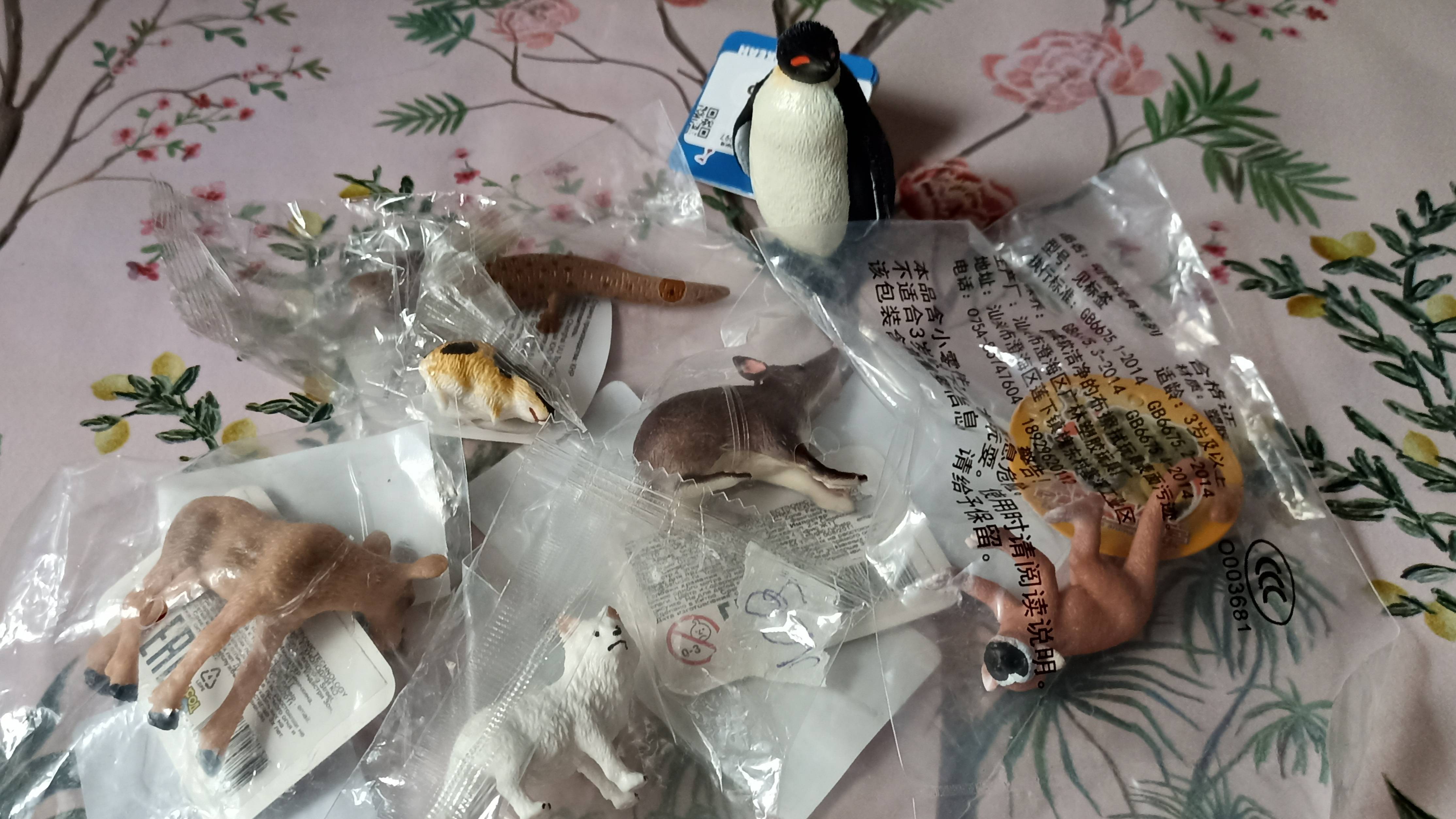 Фигурки животных. Коллекция для домашнего зоопарка. №10