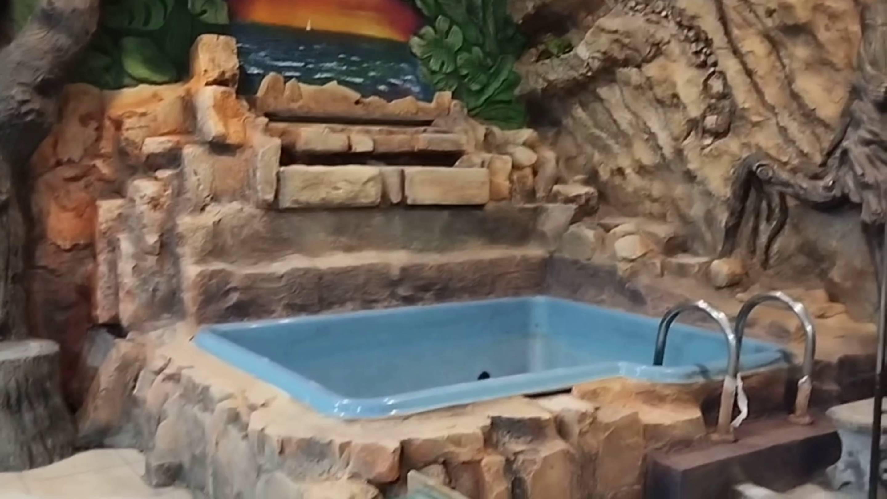 оформление бани барельеф  живопись  от  мастера Наталья Гонт