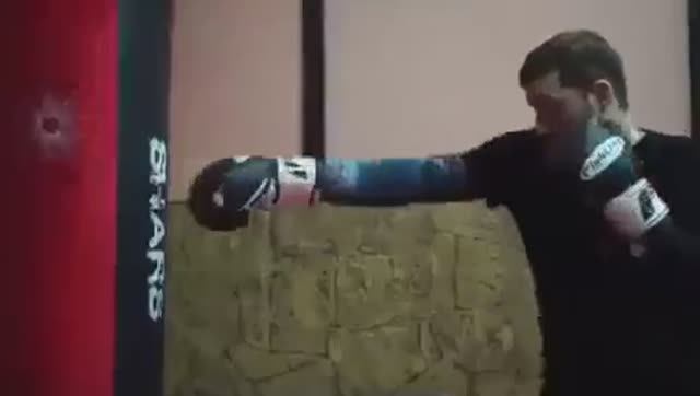 Техника прямого удара