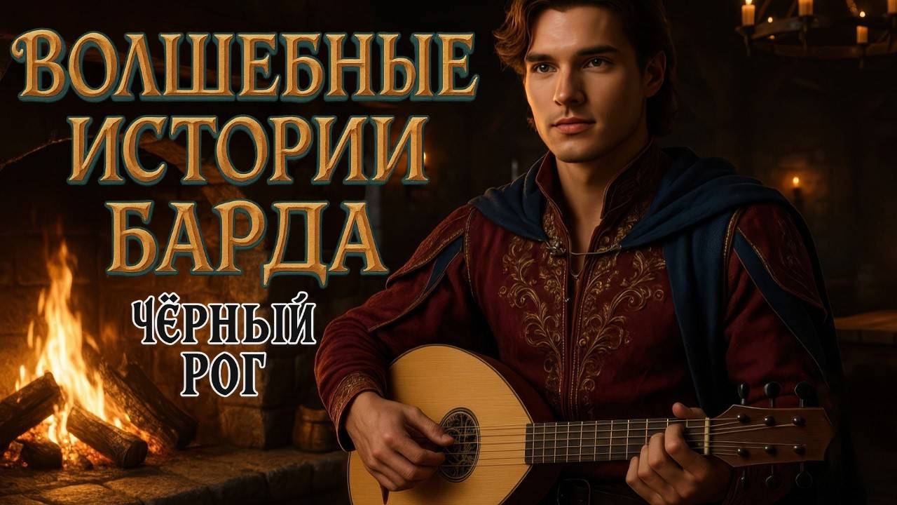 Волшебные истории барда - Чёрный рог (Авторская песня) - Музыкальный Клип