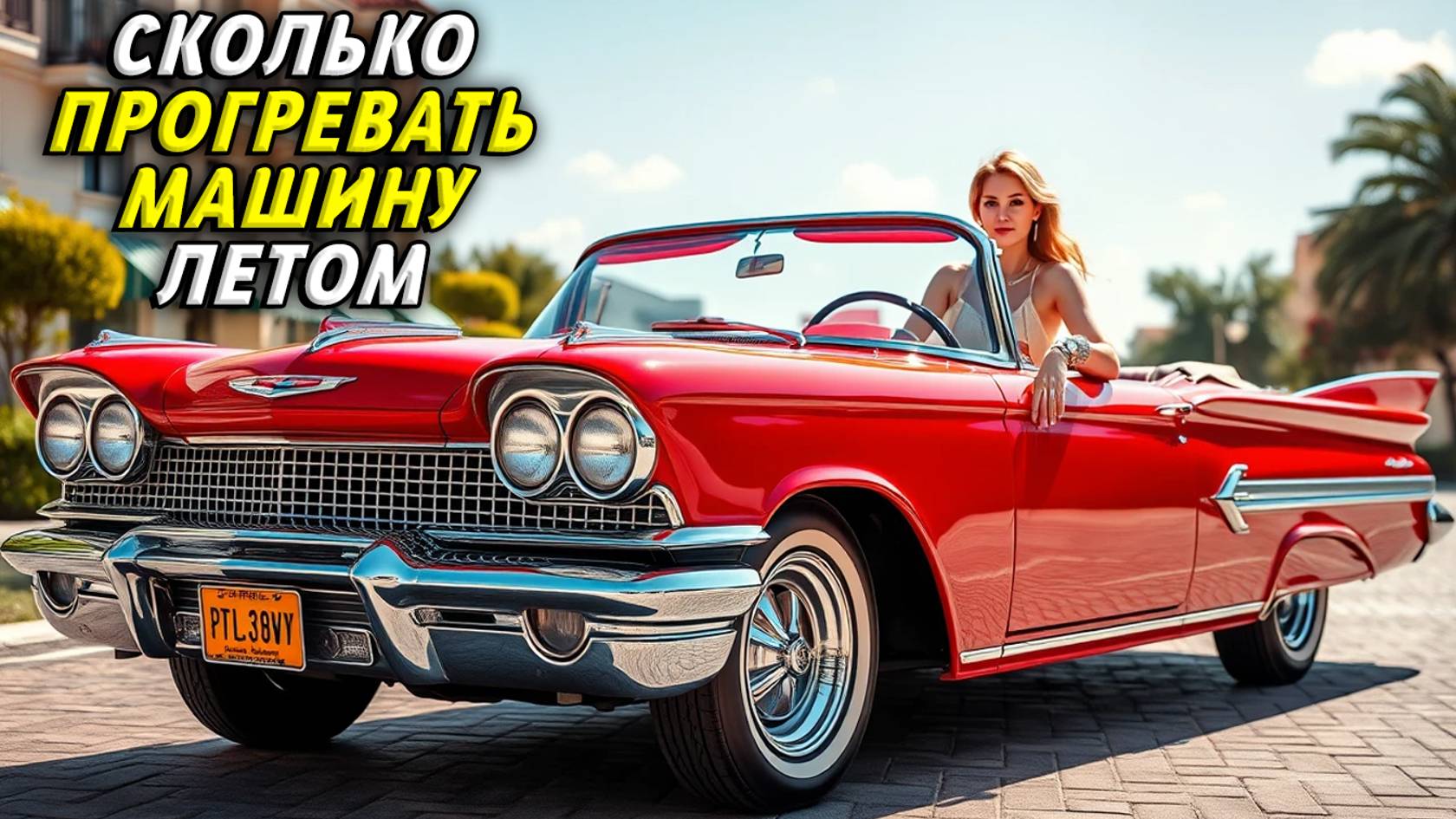 Сколько прогревать машину летом