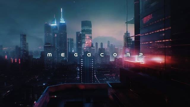 Megacorp - Atmospheric Cyberpunk Ambient - Future City Ambience (BLADE RUNNER Vibes)