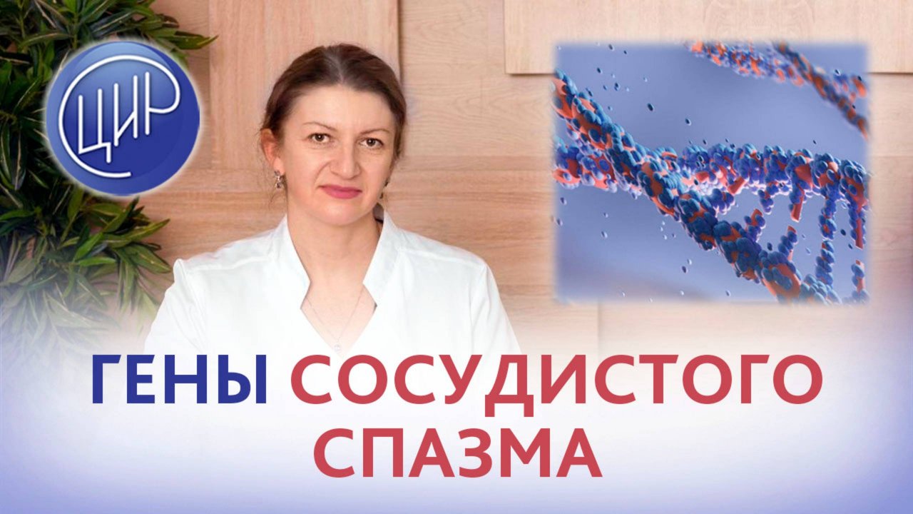 Гены сосудистого спазма: зачем мы смотрим гены сосудистого спазма. Дементьева С.Н.