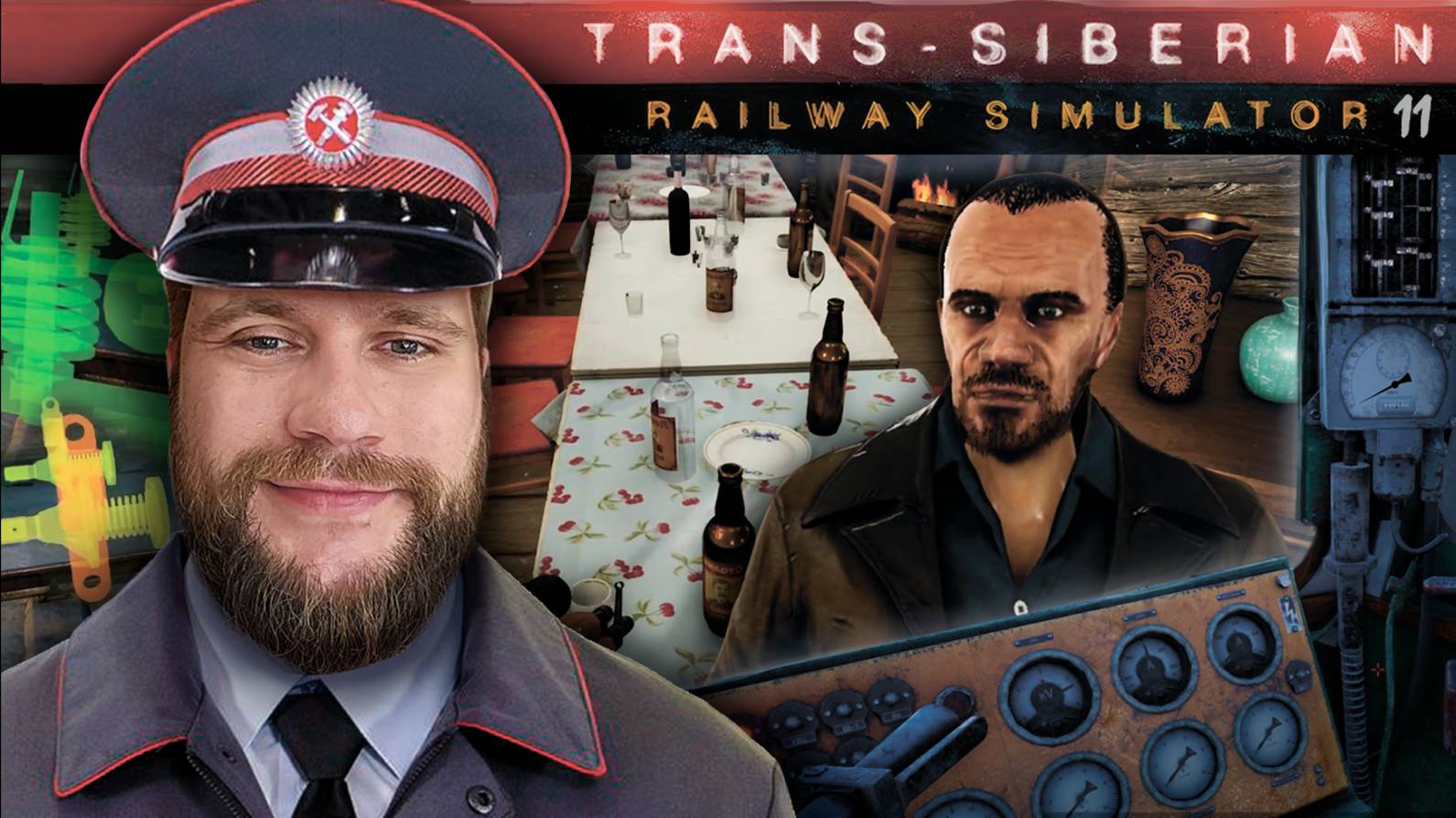 Починили электричку // TRANS-SIBERIAN RAILWAY №11