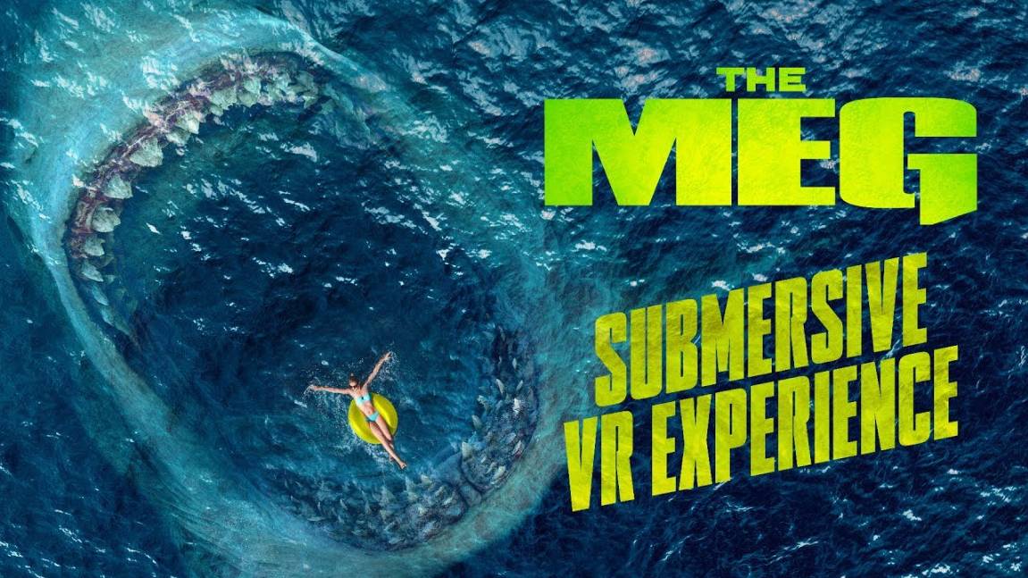 360° The Meg: Submersive VR Experience — Страшный Мегалодон в VR! 2025