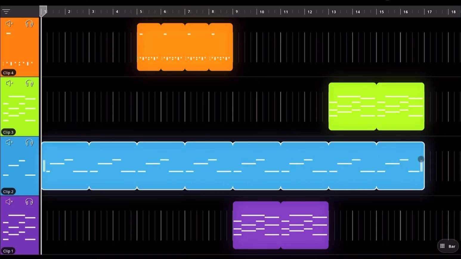 Loopy Pro v2: MIDI Sequencer and MIDI clips