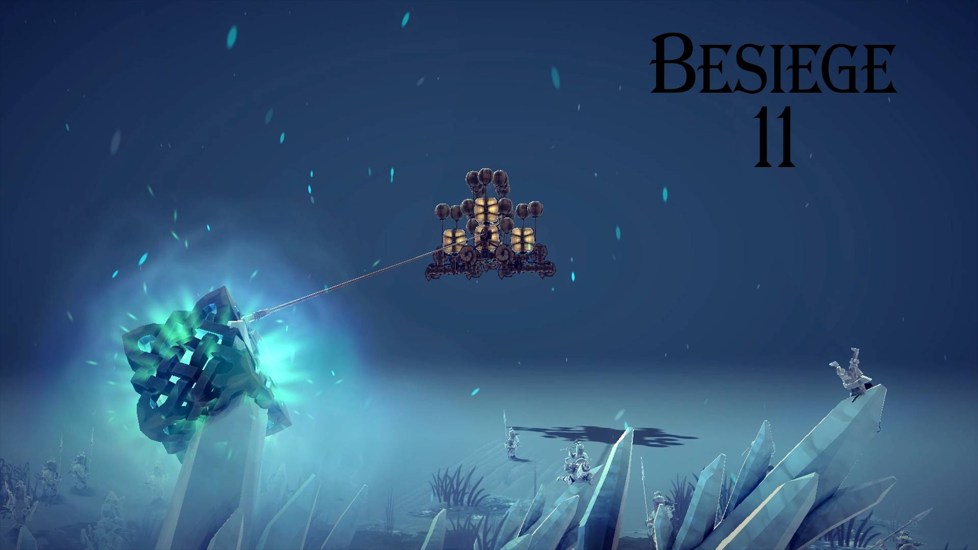 Besiege № 11 (ЗОЛОТО, ЧТО СКРЫТО В НЕДРАХ ГОР МОРОЗНЫХ.)