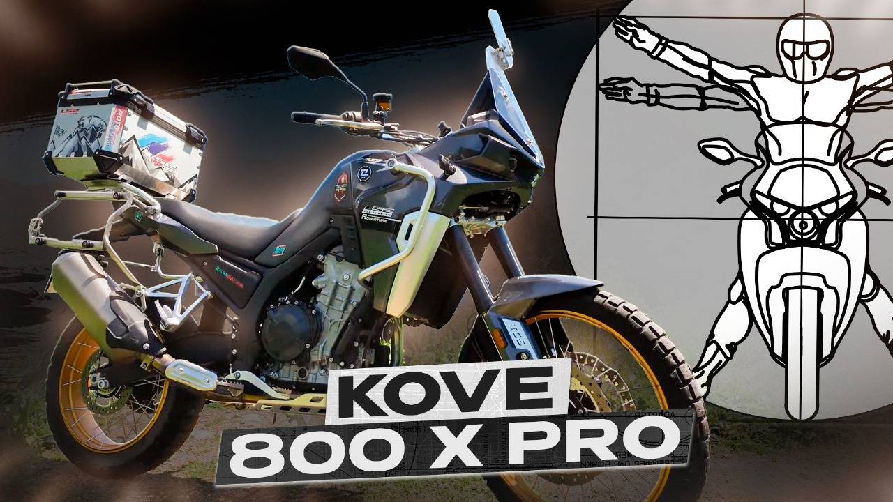 KOVE 800X PRO: Федотов о самом странном туристическом эндуро из Китая