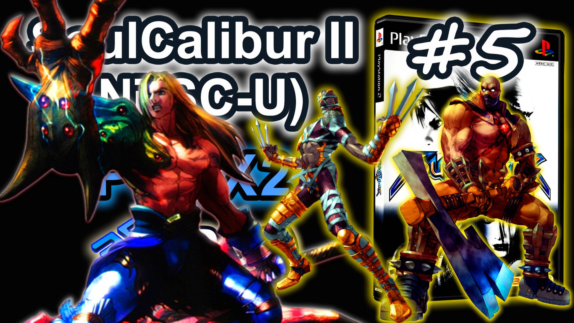 SoulCalibur II (PCSX2, SLUS-20643, Comentado, Arcade, 2025) #5 Nightmare, Astaroth y Voldo Gameplay