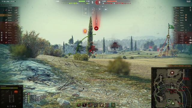 Мир танков.Нормаьный бой.Хооть и проиграли