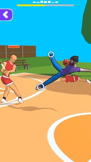 Кунг-фу баскет в Slow mo Run