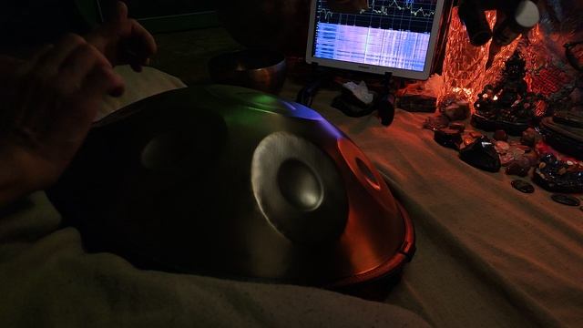 Ханг 45 см Ре минор. 9 нот .    презентация