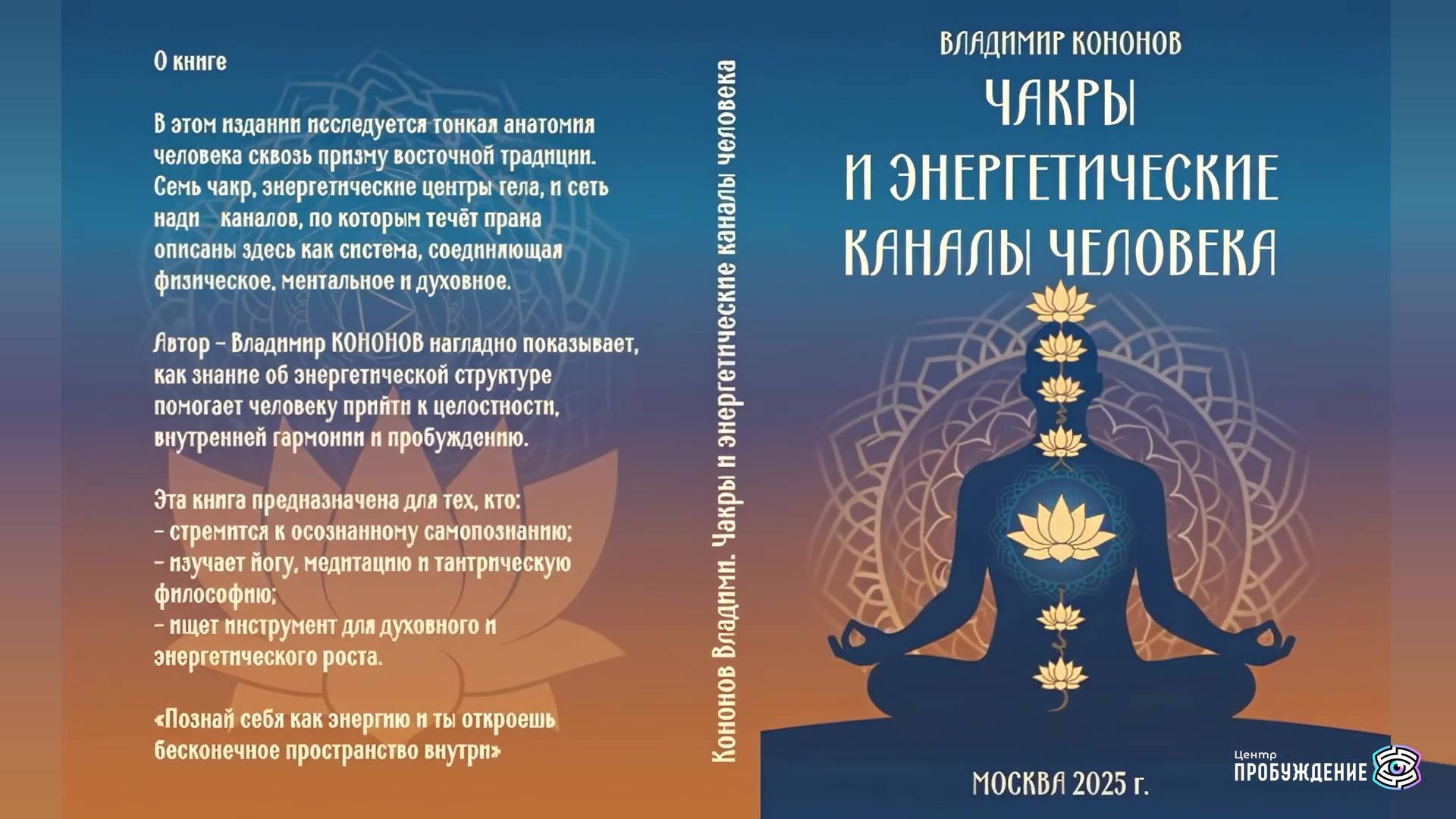 Чакры и энергетические каналы человека. Владимир Кононов. Тизер книги