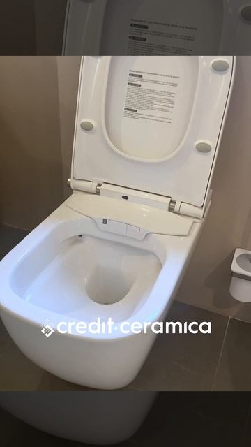 Умный подвесной унитаз UNI-FLOW CH10166ZR