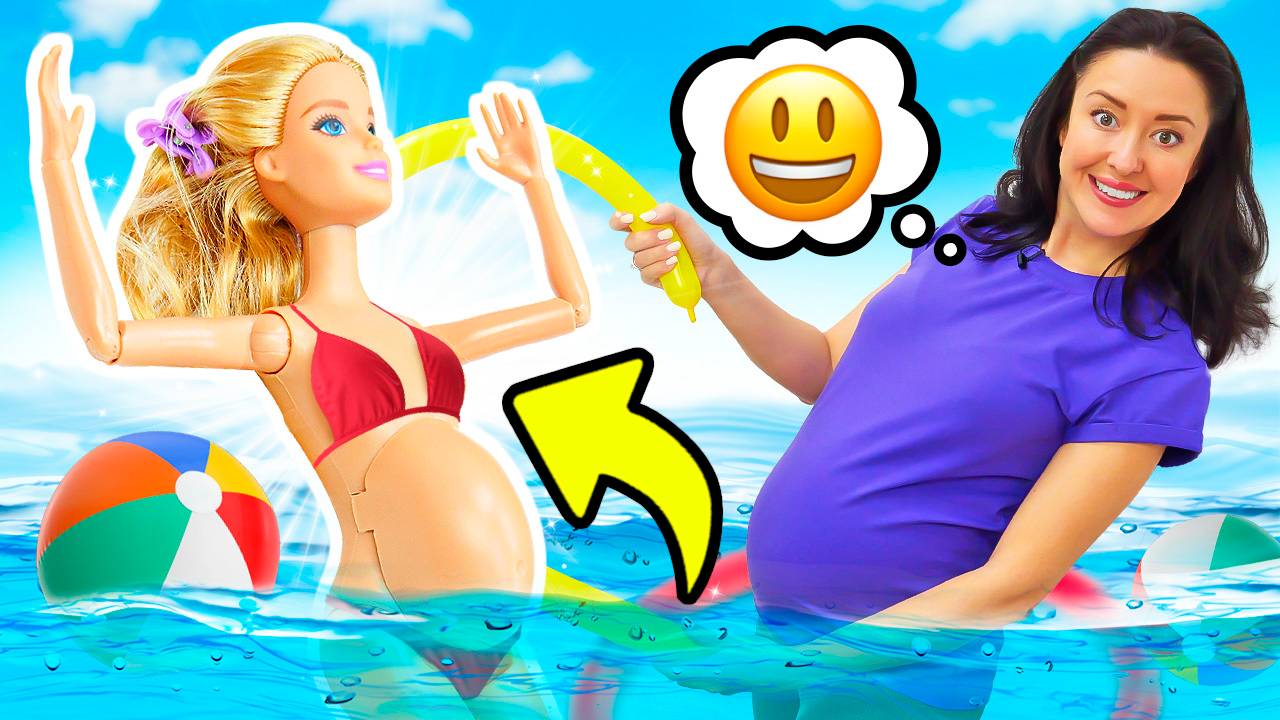 Аквааэробика для беременной Барби – полезно для мамы и малыша!