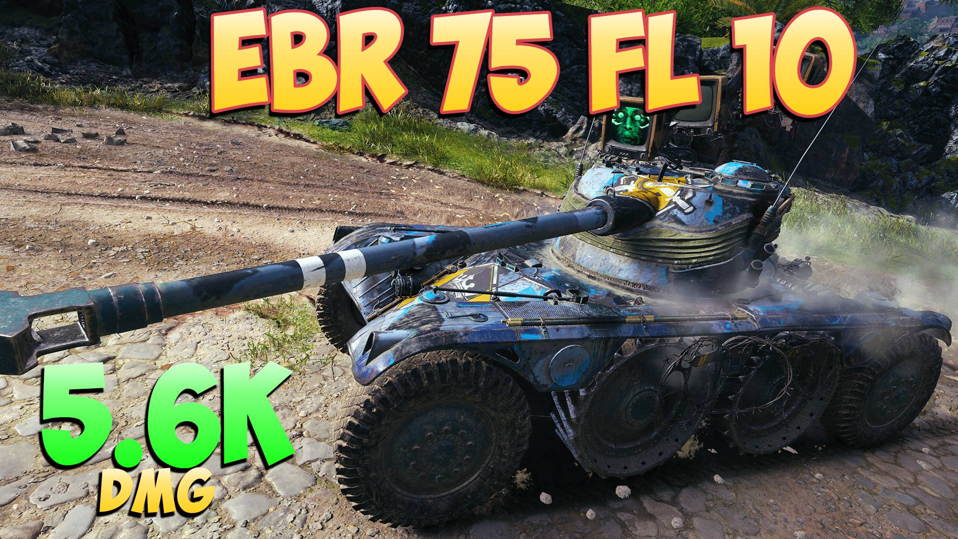 EBR 75 FL 10 • Поджигатель! - 5 Фрагов 5.6K Урона • Мир Танков