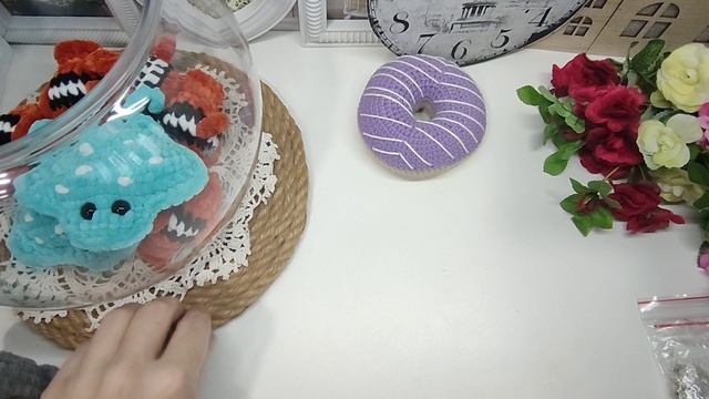 СП "Вязание - это серьёзно", 32 неделя: вяжем русалку (оранжевый цвет); мои покупки