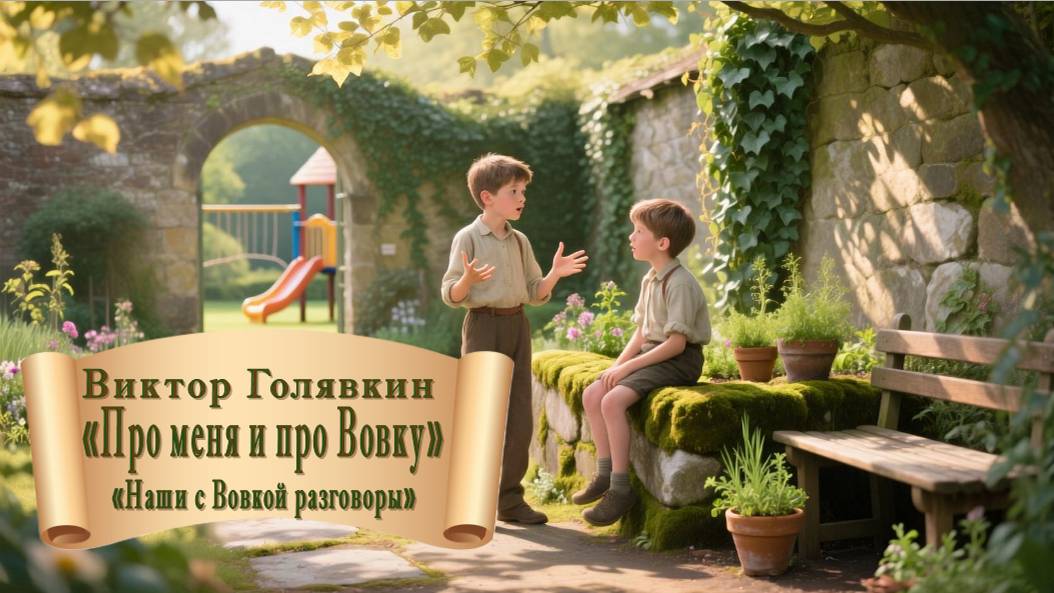 Виктор Голявкин "Наши с Вовкой разговоры. Про меня и про Вовку"