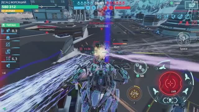 Новый робот Cтрикс выносит фулл Атласа War Robots #warrobots #wrcommander