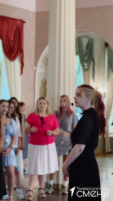 «Университетские смены» в СПбГУПТД: участники на экскурсии в Царском Селе