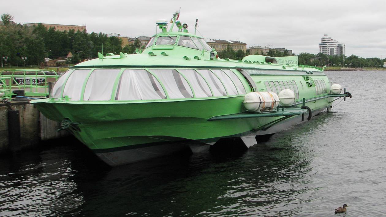 Петрозаводск - Кижи на "Метеоре" (2010)