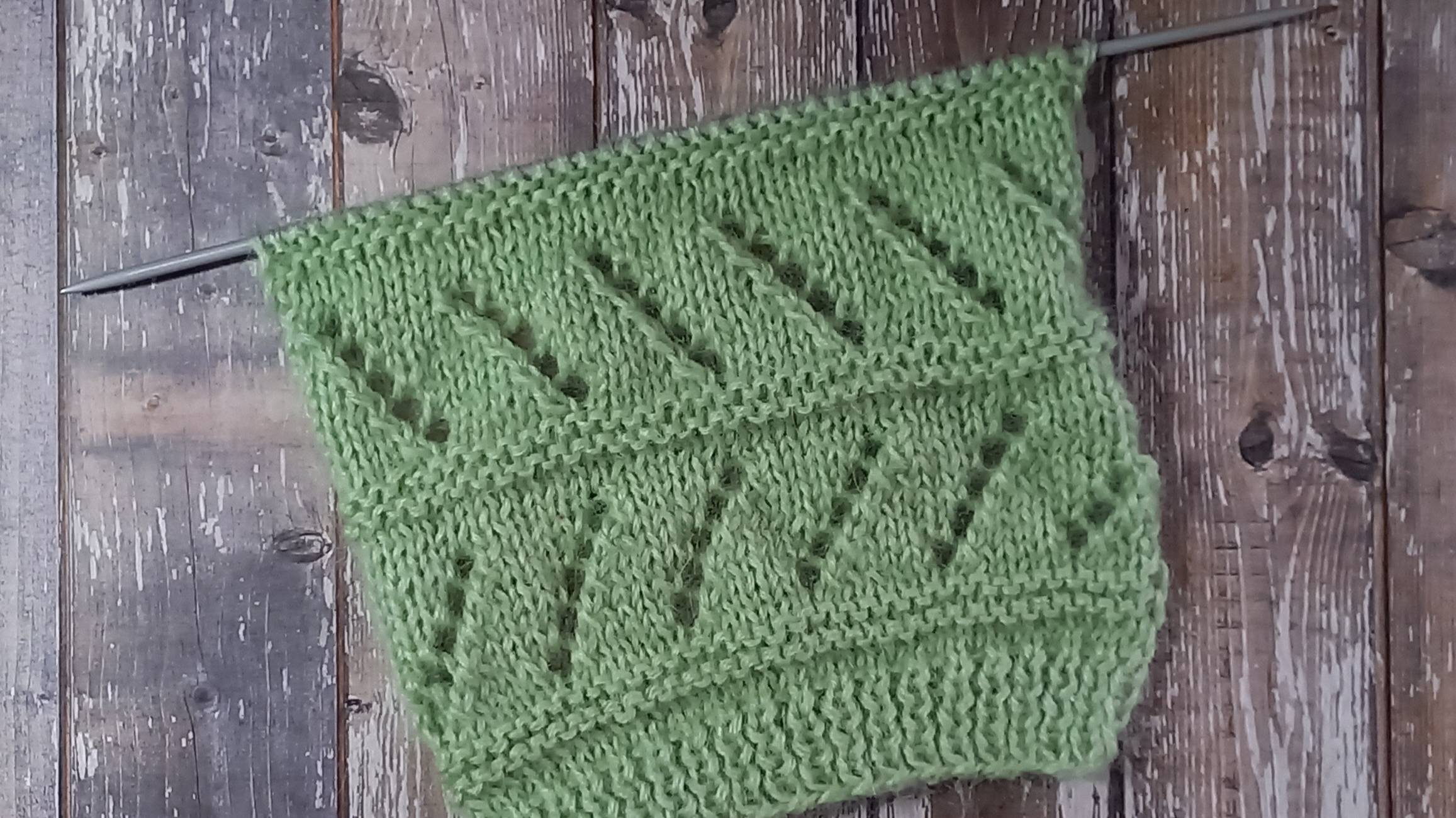 МК Узор спицами