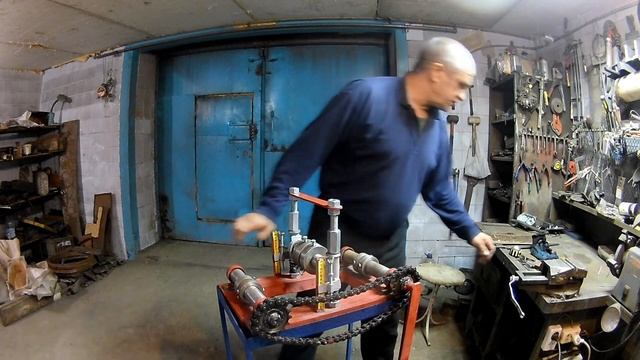 Трубогибный станок своими руками.