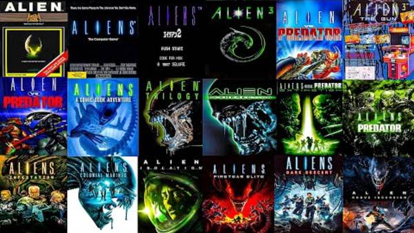 Эволюция Серии Игр Чужой - The Evolution of ALIEN Games (1982-2025)