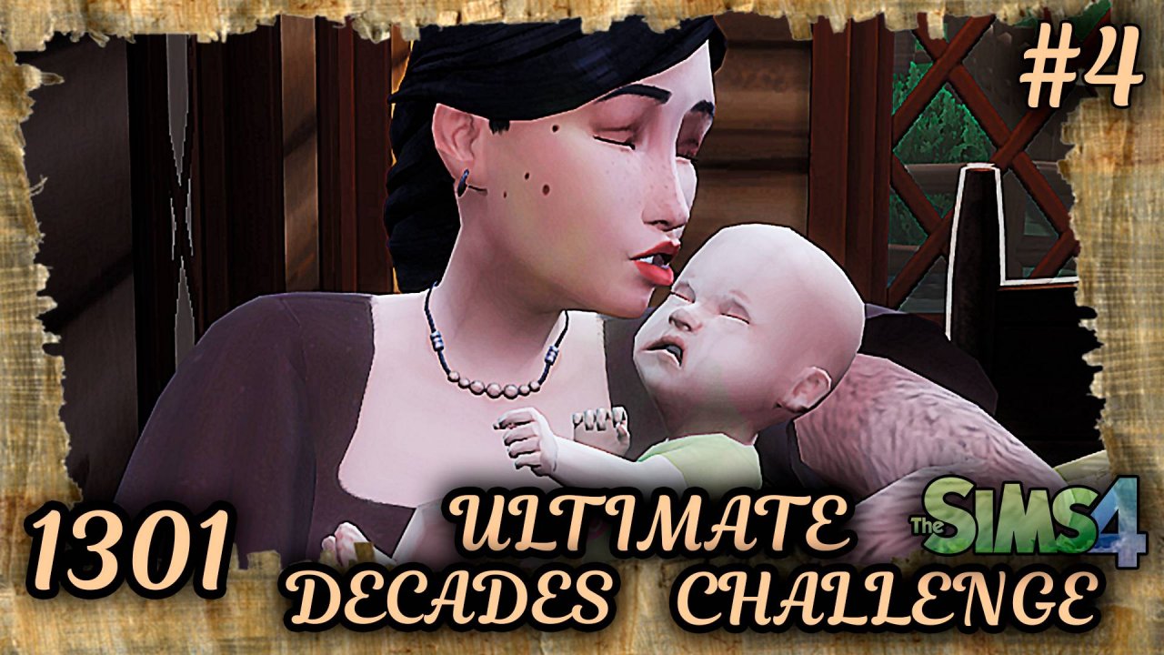 Рождение ребенка |1301 Год| Sims 4 Ultimate Decades Challenge Эп.4