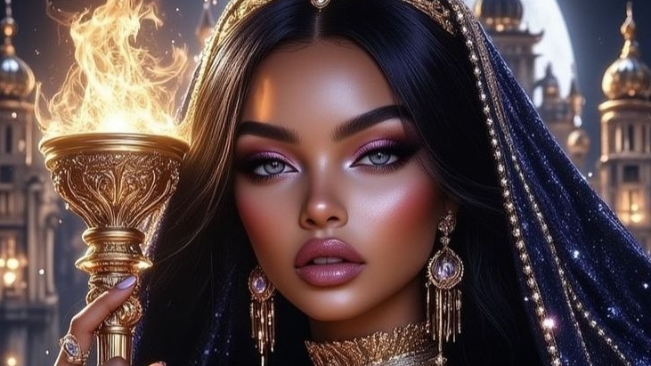 Celia Felix- Mysterious perfume (Arabian nights)