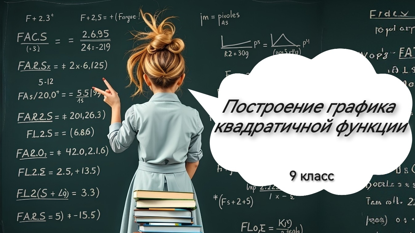Построение графика квадратичной функции. Алгебра. 9 класс