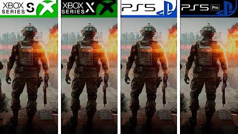 Battlefield 6 - Сравнение графики на PS5, PS5 Pro и Xbox Series S/X (ElAnalistaDeBits)